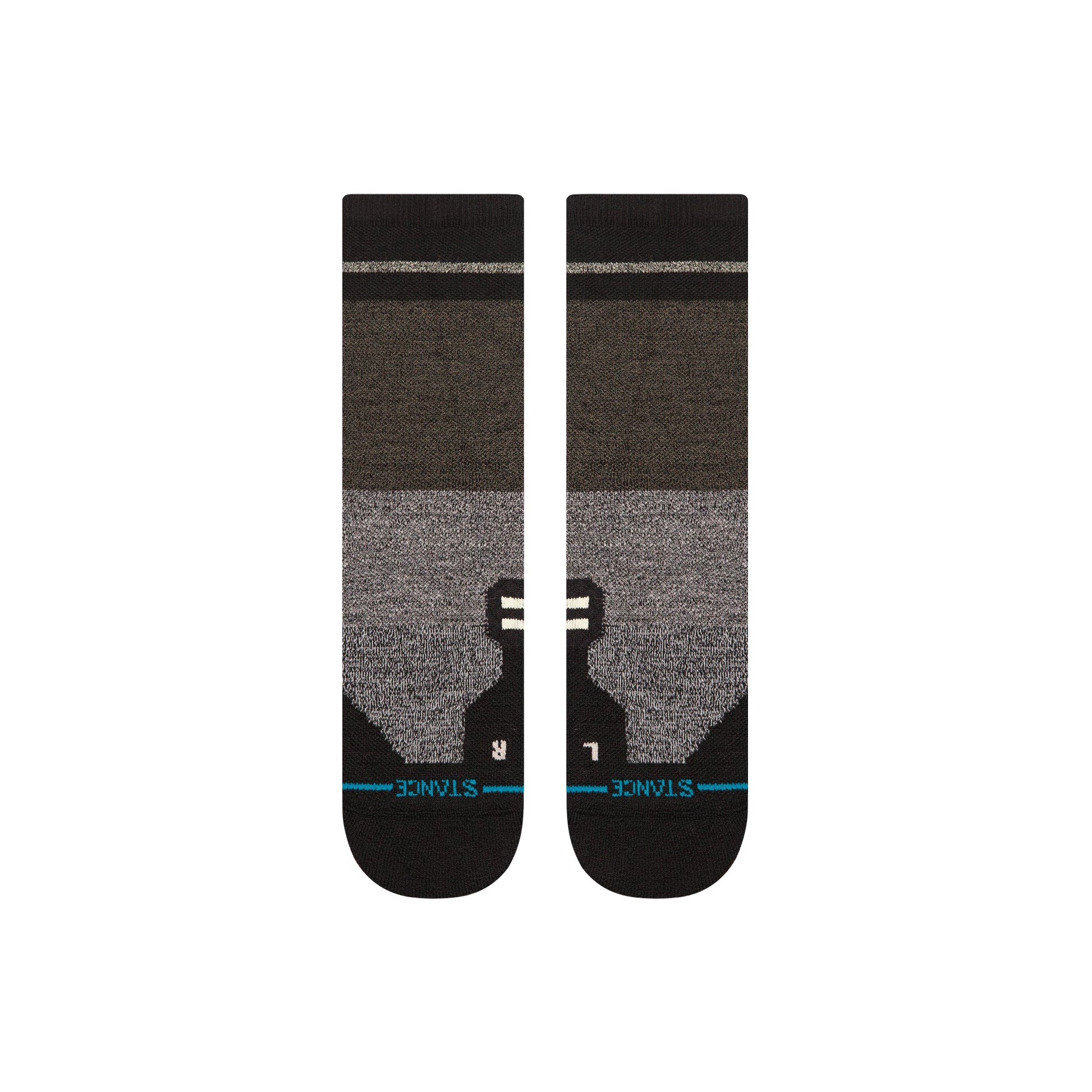 Stance Trenton Mid Wool Crew Sock Black