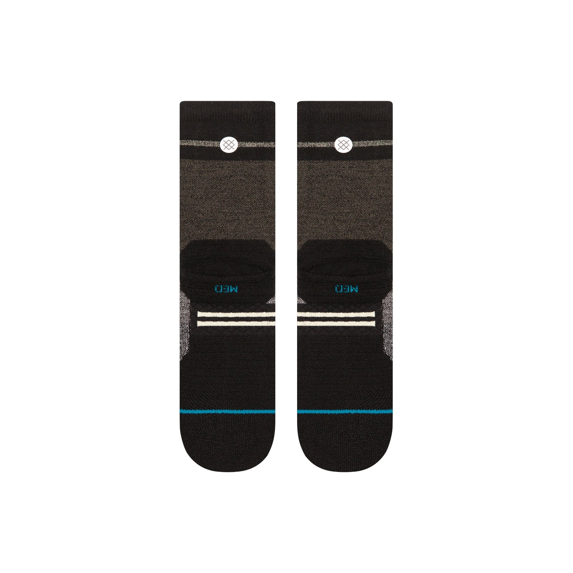 Stance Trenton Mid Wool Crew Sock Black