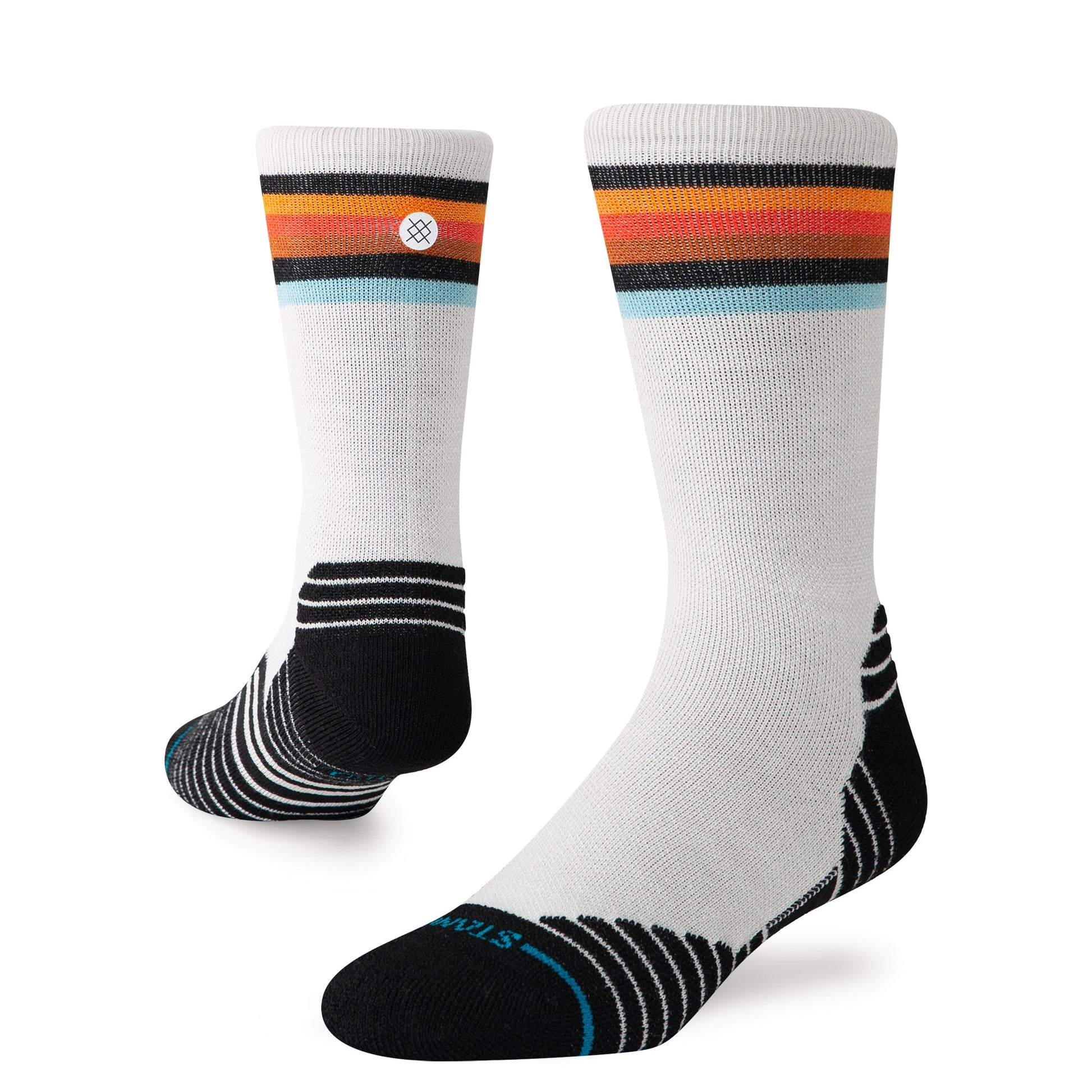 Stance Vindicated Mid Wool Crew Sock Light Heather