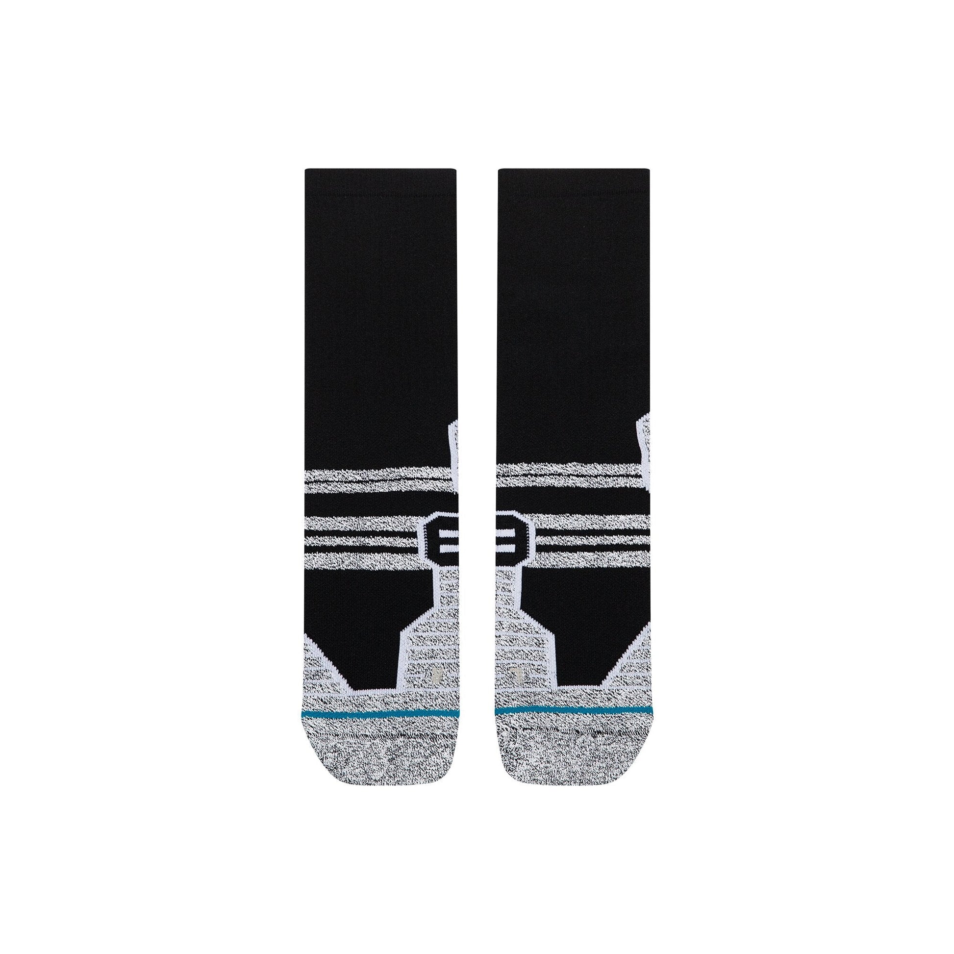 Stance Static Gripper Crew Sock Black
