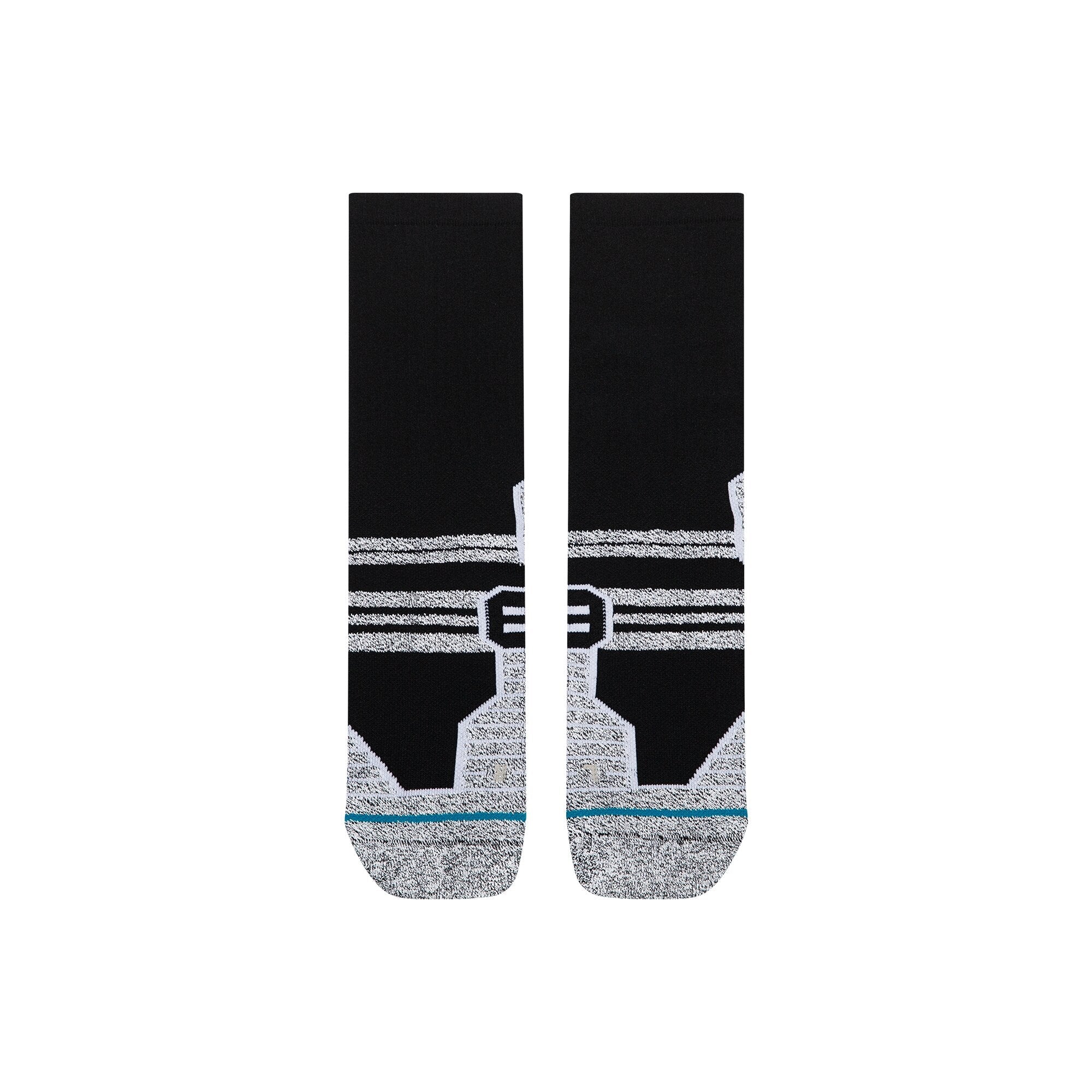 Stance Static Gripper Crew Sock Black