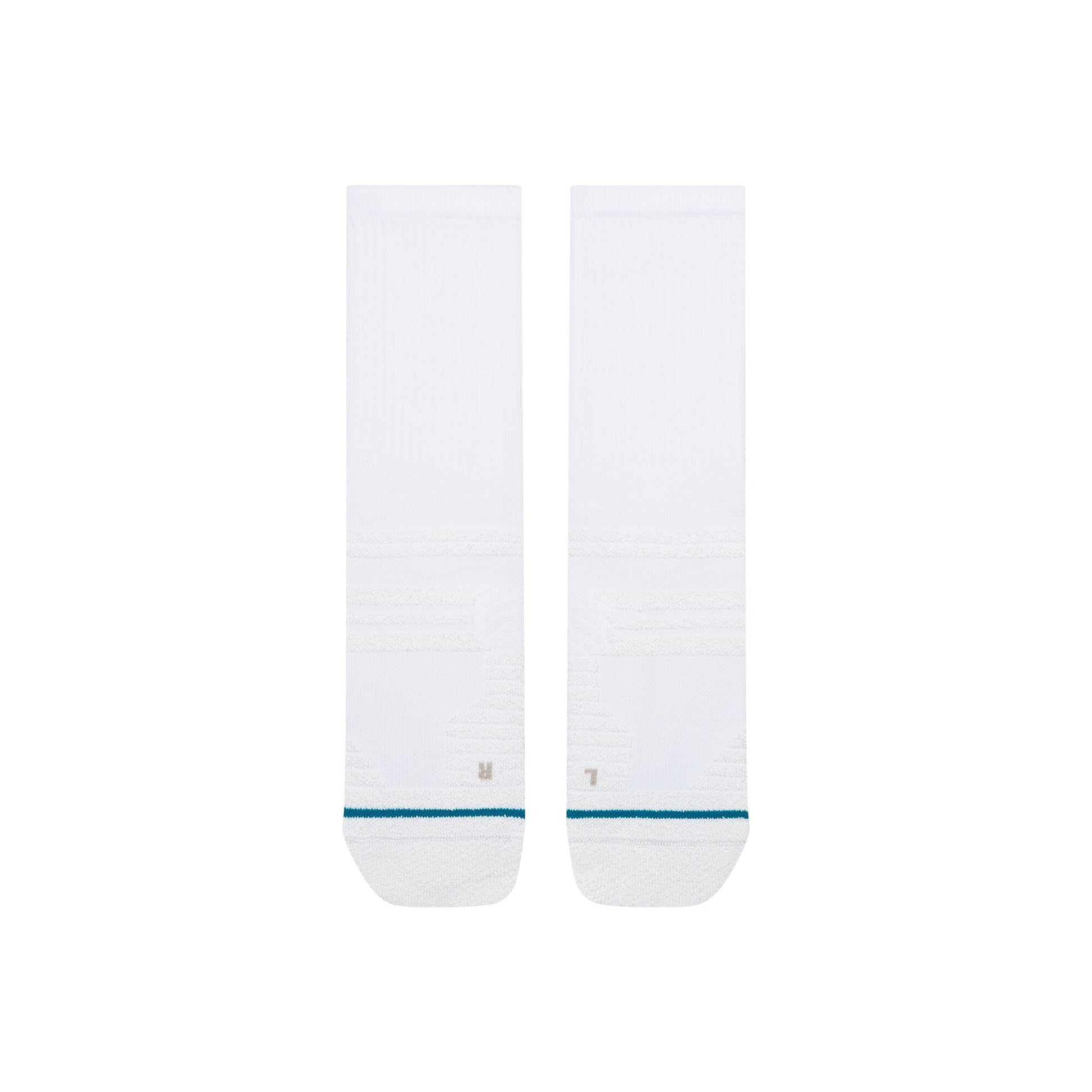 Stance Static Gripper Crew Sock White