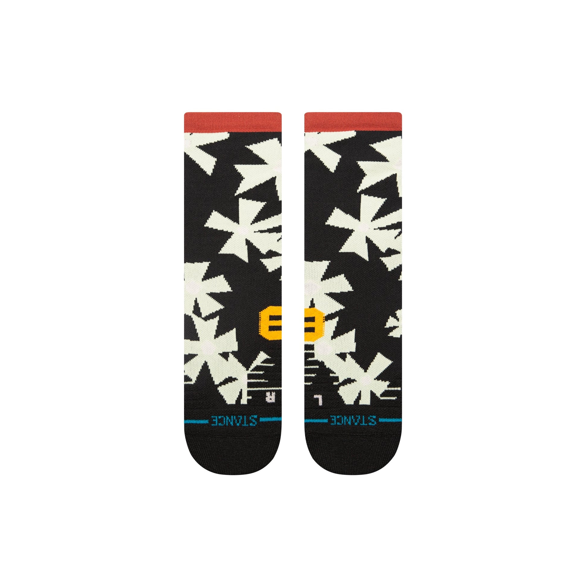 Stance Century Mid Crew Sock Black