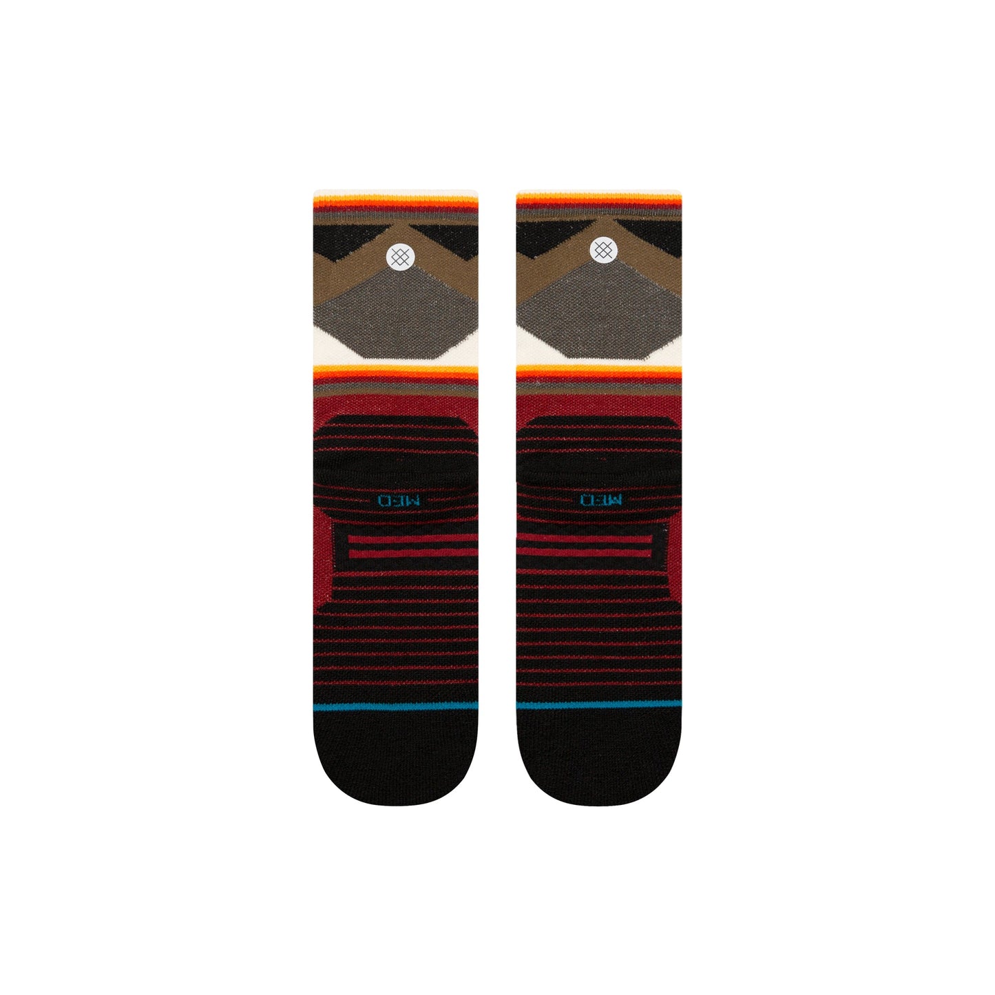 Stance Jimmy Chin Wool Crew Sock Red