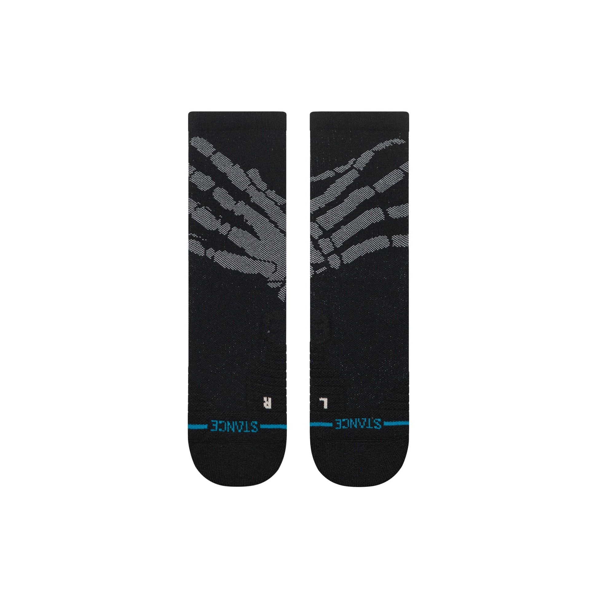 Stance Hands X Crew Sock Black
