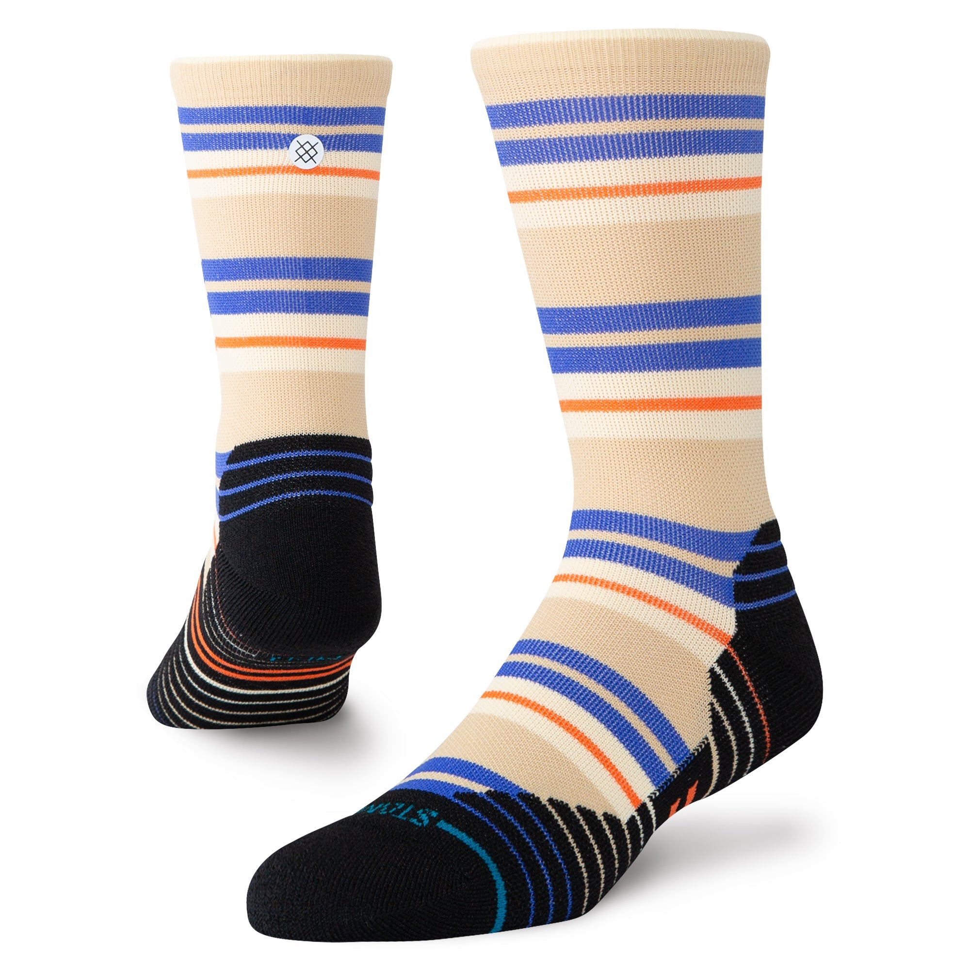 Stance Lennon Mid Crew Sock Oatmeal