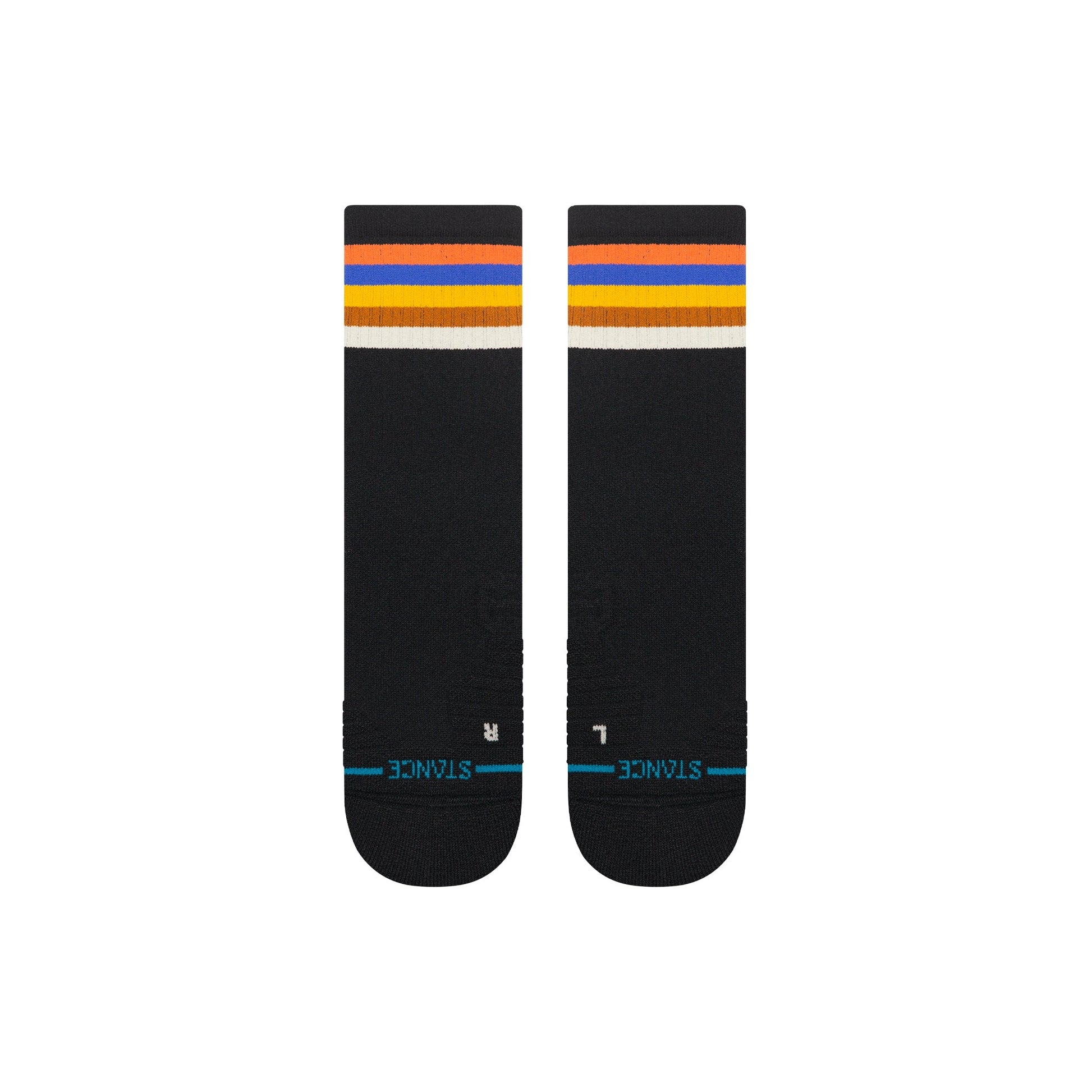 Stance Maliboo Ribbed Mid Crew Sock Coral