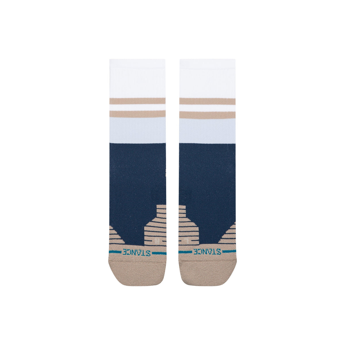 Stance | Horizon Mid Ribbed Crew Sock Multi