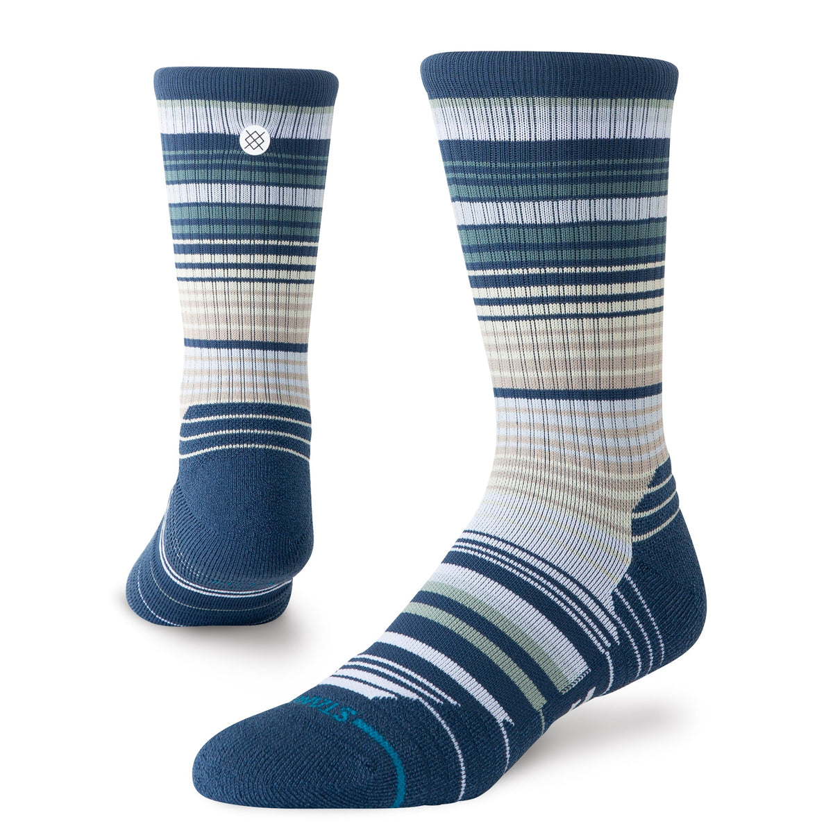 Stance | Jorongo Mid Ribbed Crew Sock Navy