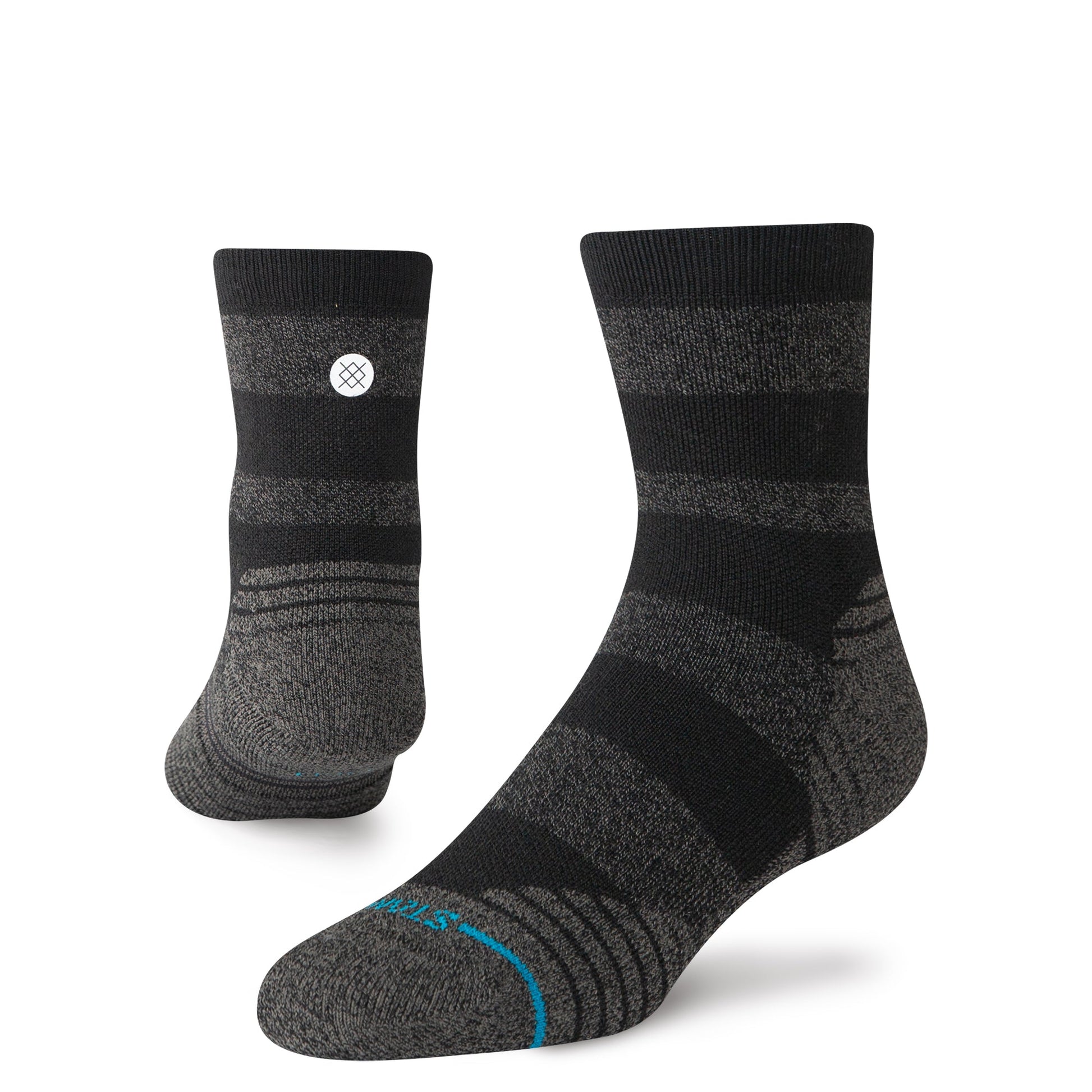 Stance Demize Hike Crew Sock Washed Black