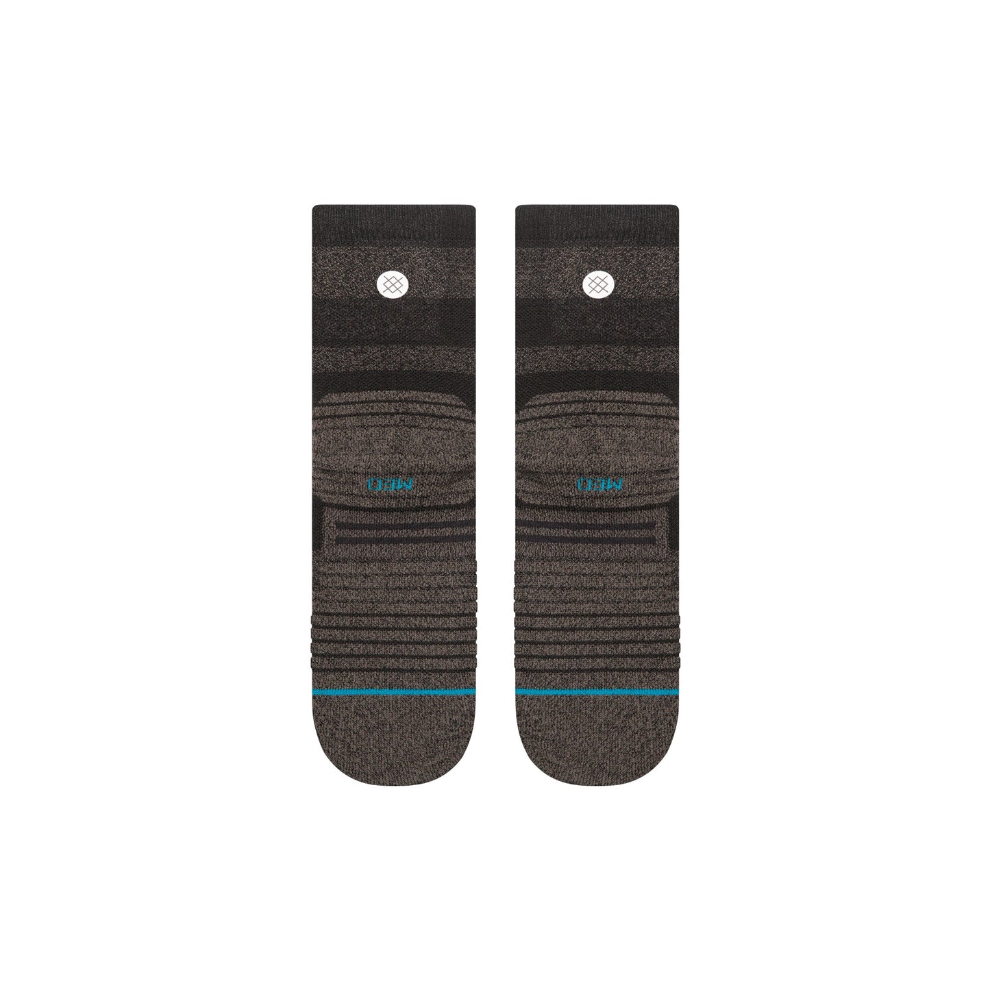 Stance Demize Hike Crew Sock Washed Black