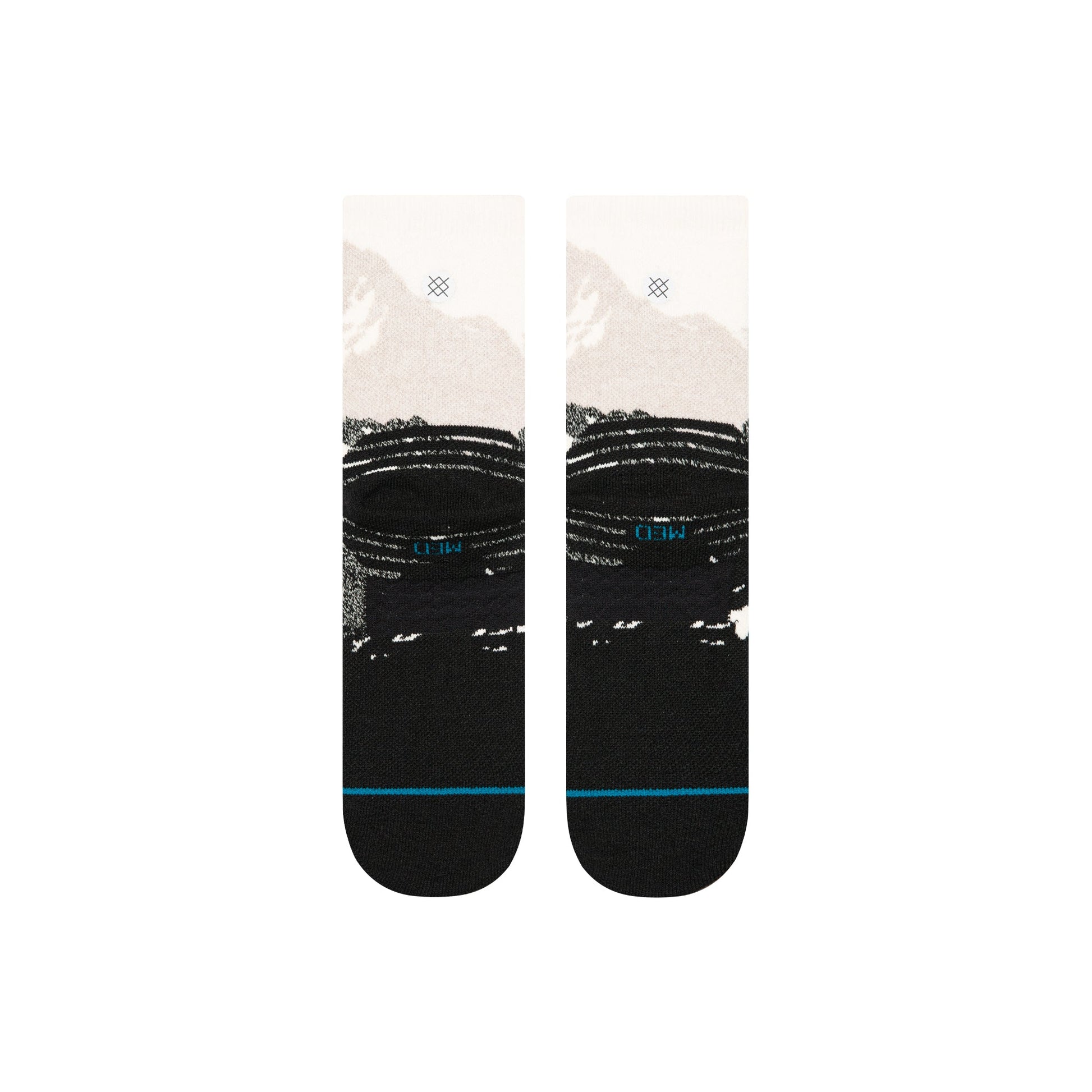 Stance Out Of Range Hike Crew Sock Canvas