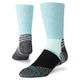 Stance Turnpike Loop Hike Crew Sock Ice Blue