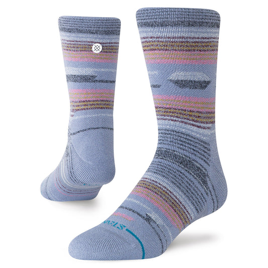Stance Fork In The Road Mid Crew Sock Indigo