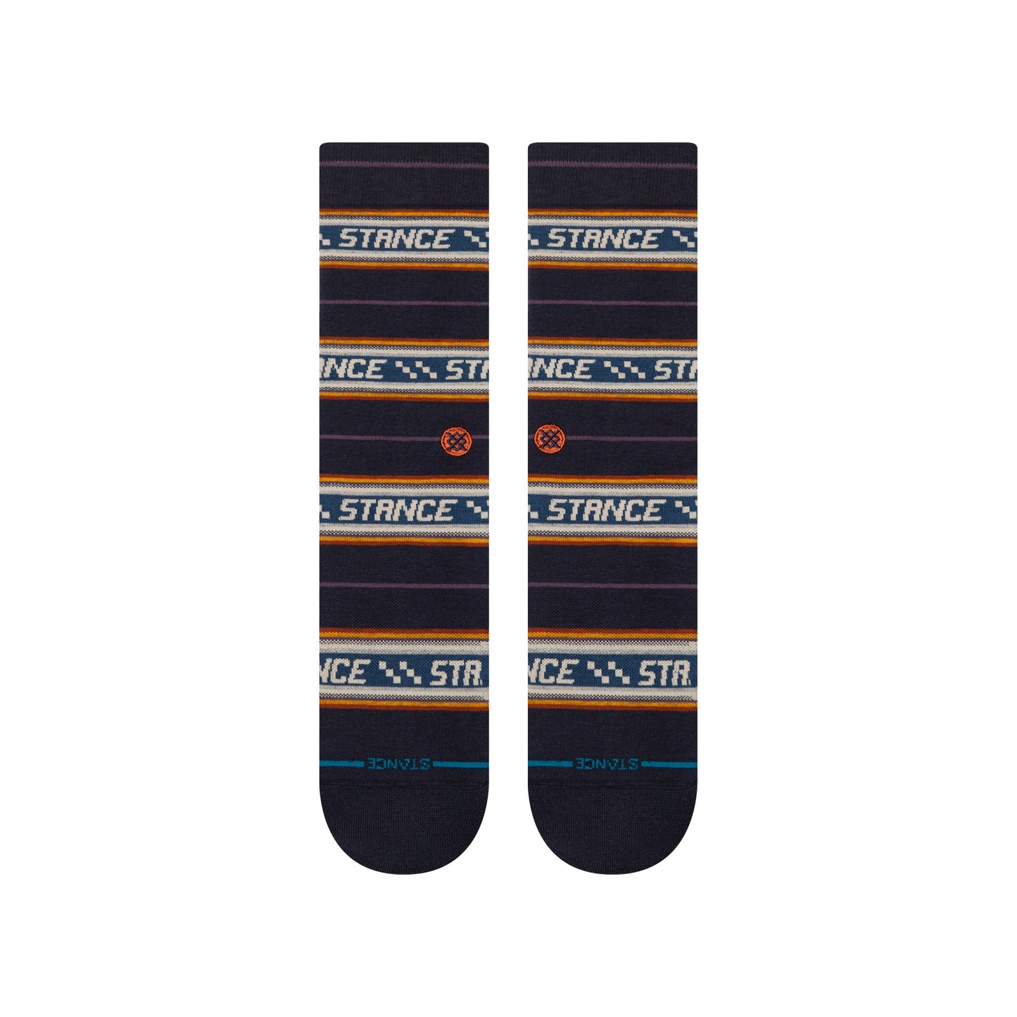 Stance Flowrider Crew Sock Navy 