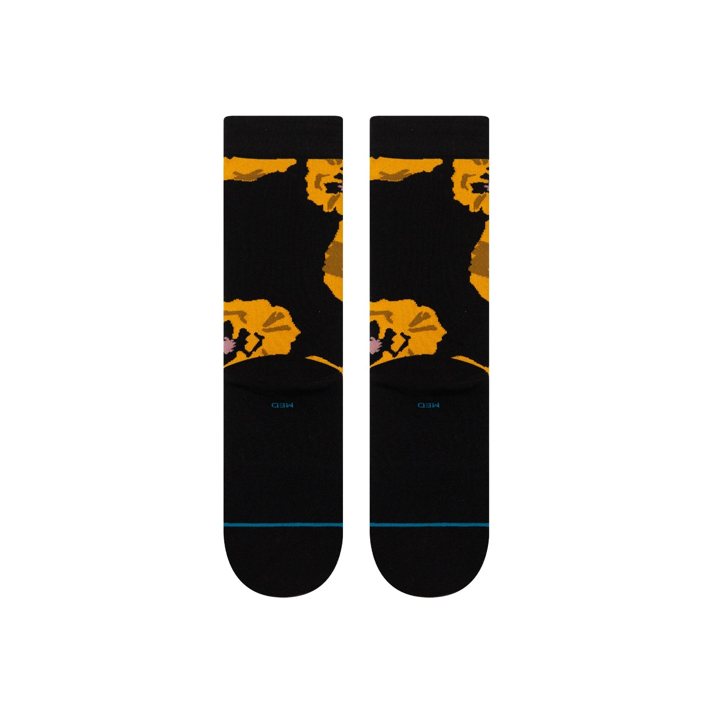 Stance Poppyland Crew Sock Black 