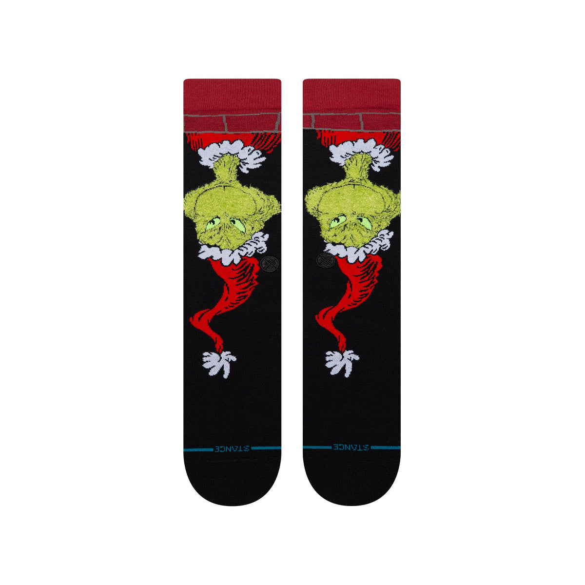 Stance | Down The Chimney Crew Sock Black