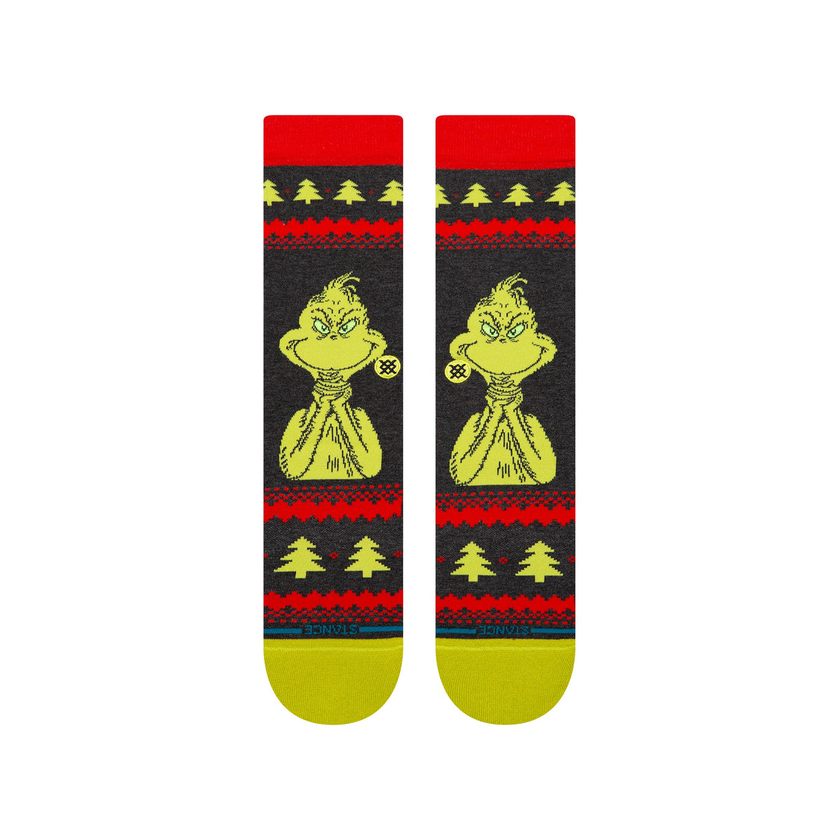 Stance | Grinch Sweater Crew Sock Black