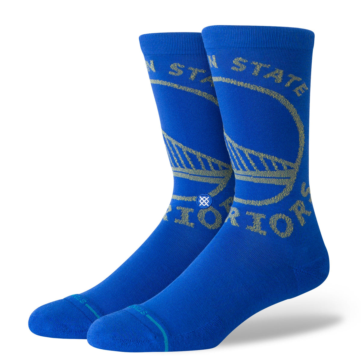Stance | Posterize Golden State Warriors Crew Sock Blue