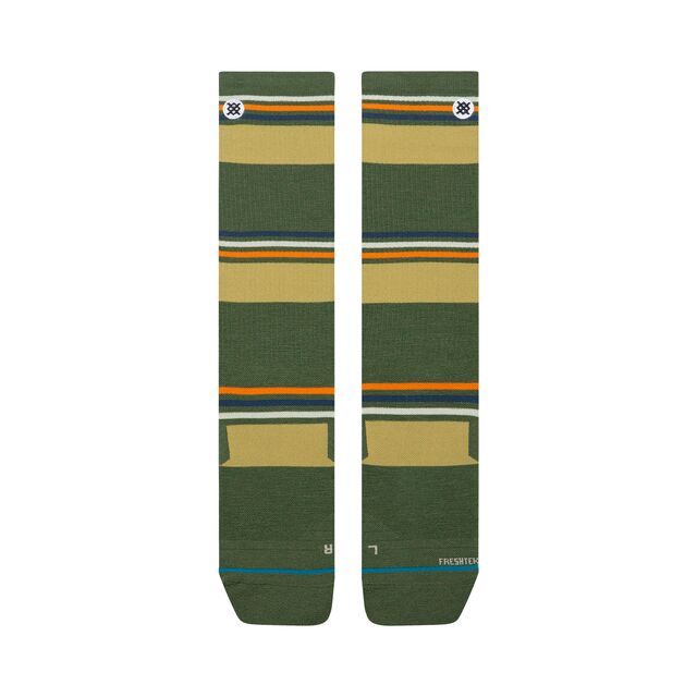 Stance Walton Hike Light Crew Sock Green