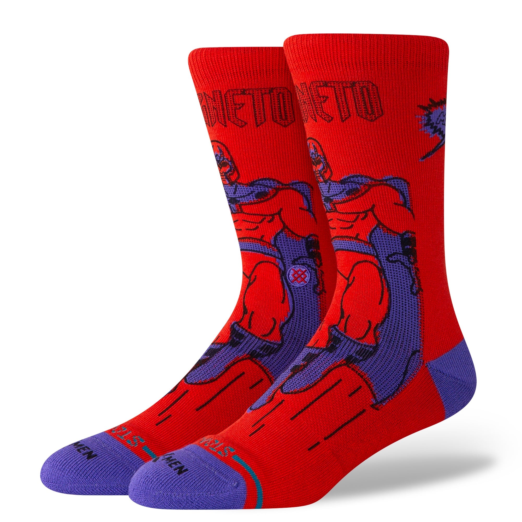 Magneto Crew Sock Red