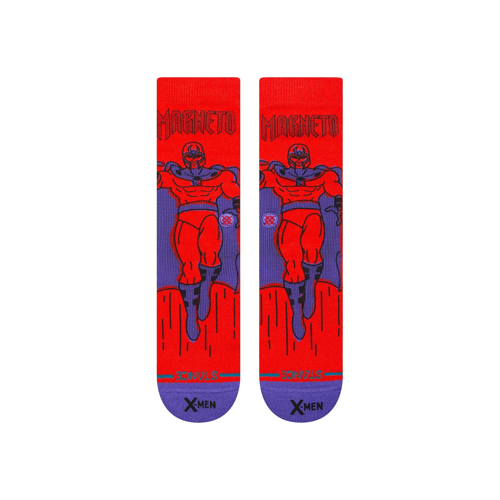 Magneto Crew Sock Red
