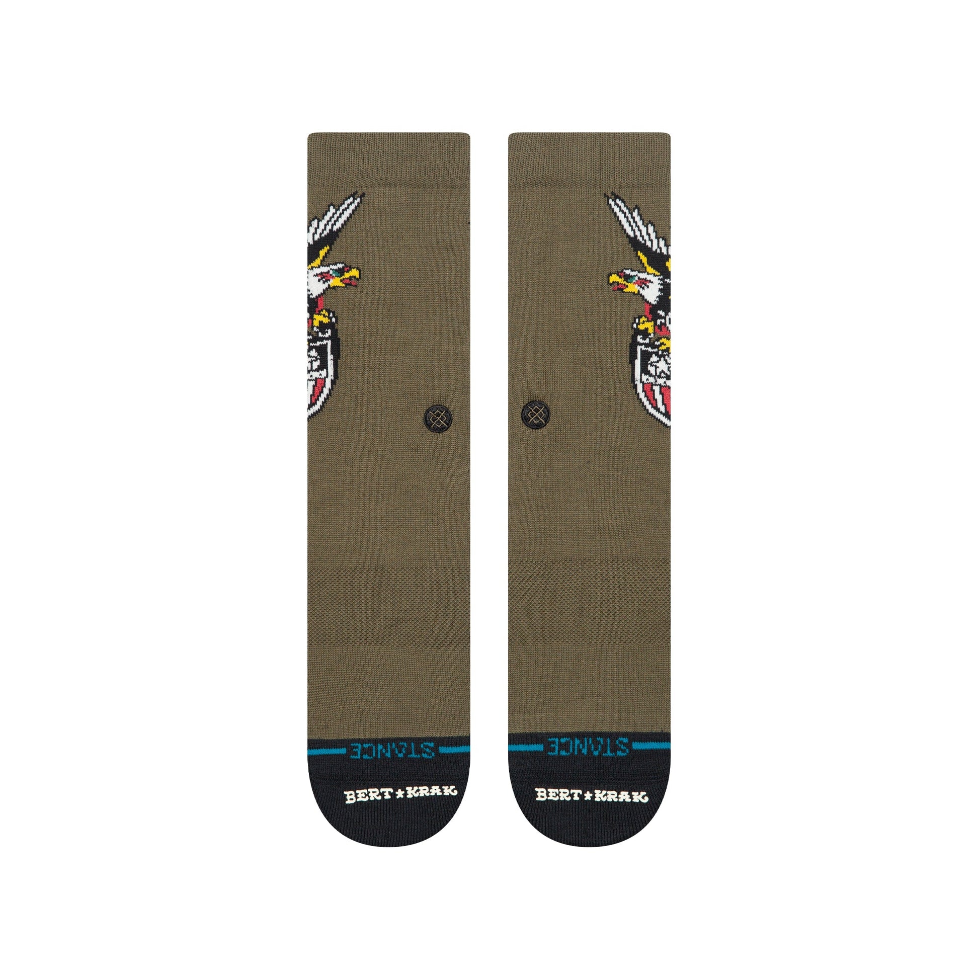 The Eagle Crew Sock Military Green