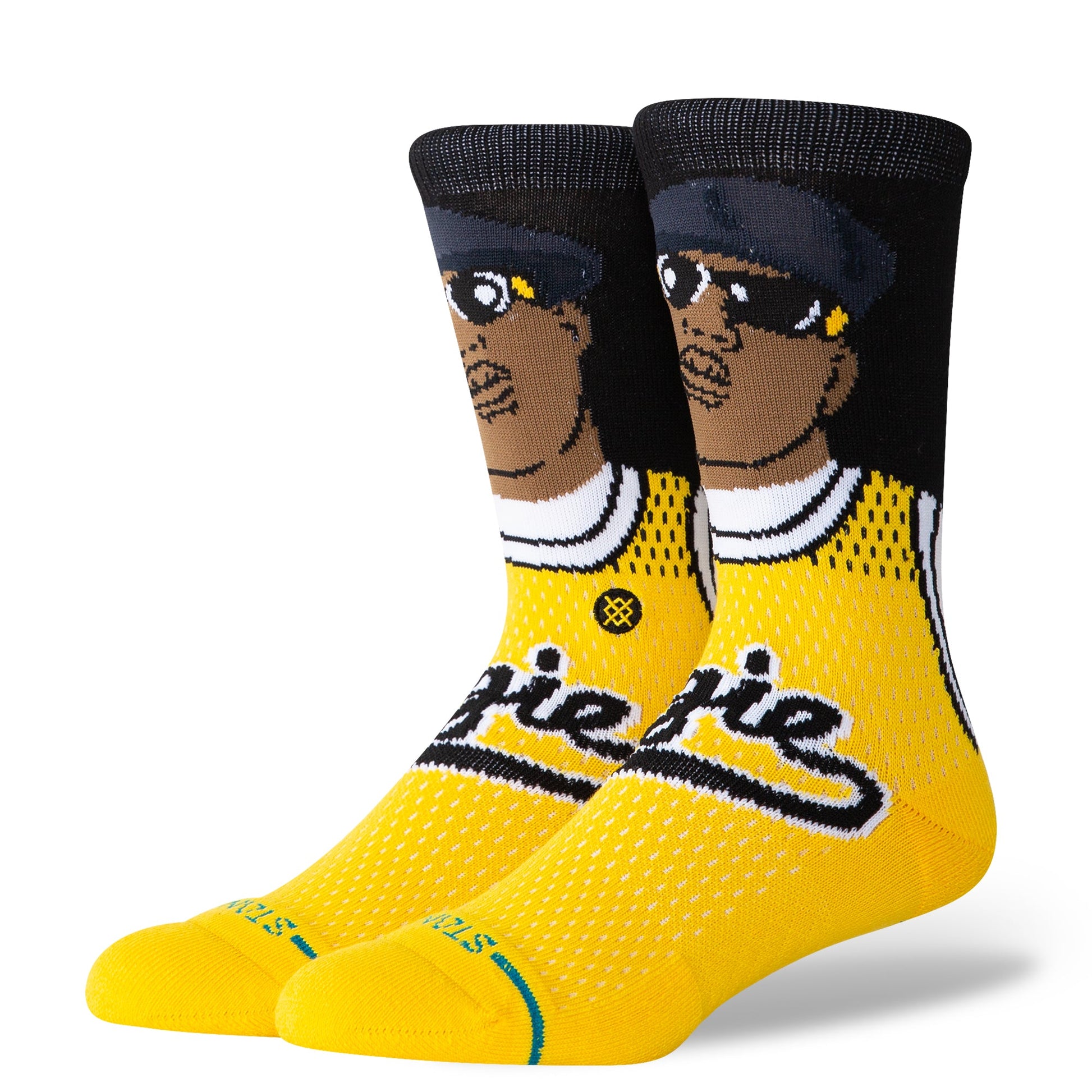 Stance Juicy Crew Sock Yellow 