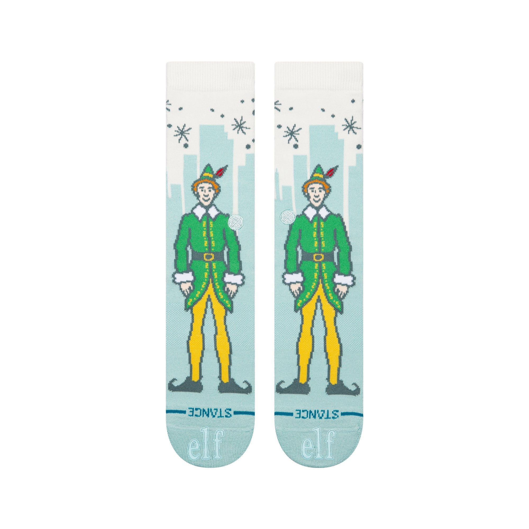 Stance Big City Elf Crew Sock Ice Blue