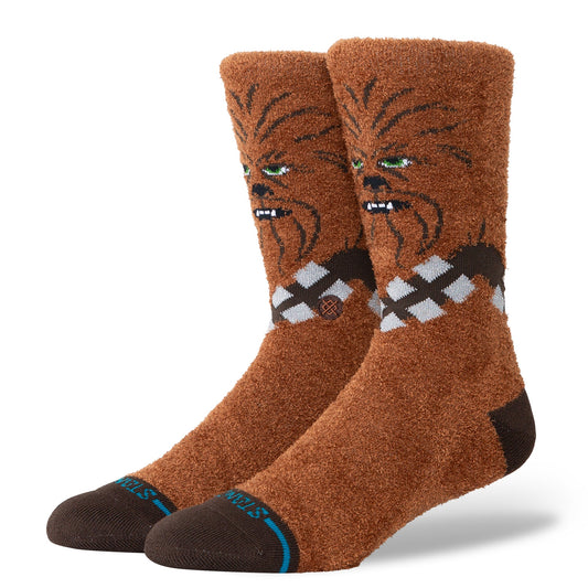 Stance Chewie Crew Sock Brown