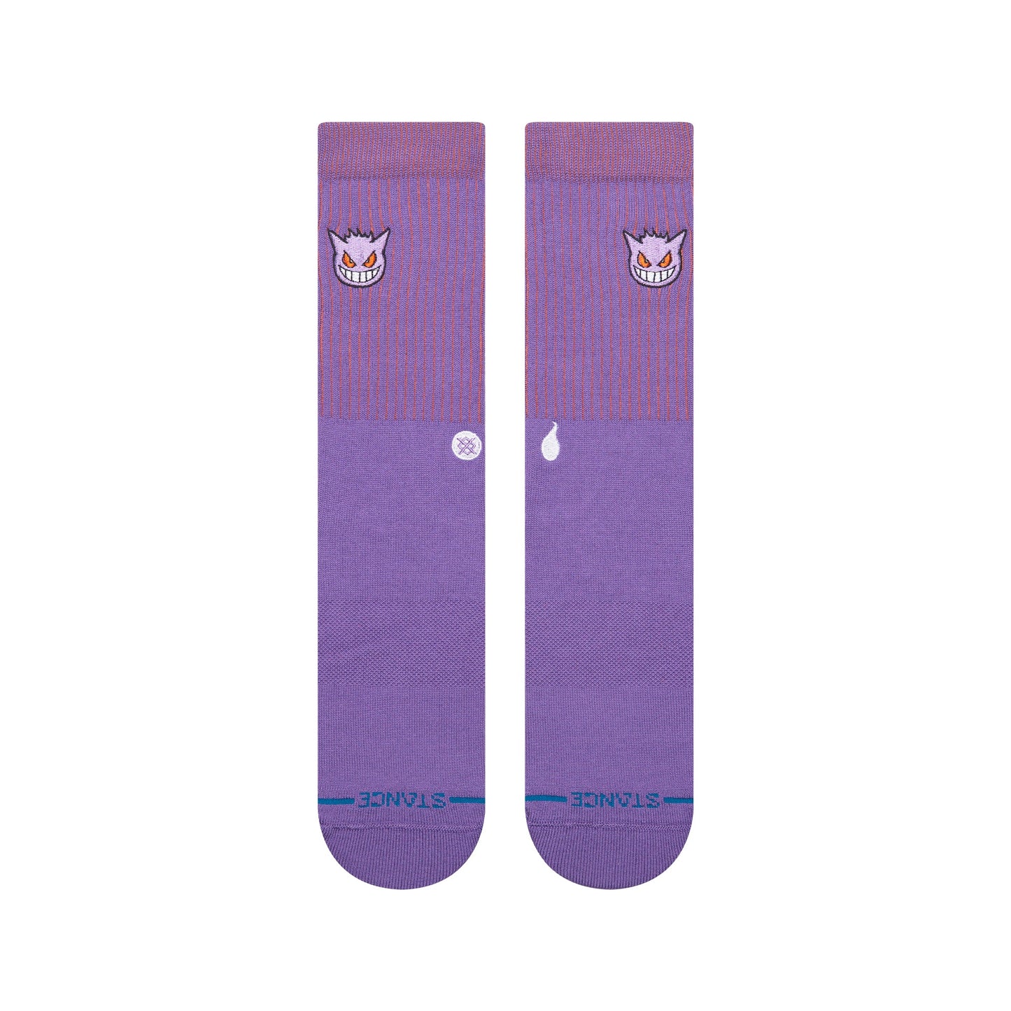 Stance Gengar Crew Sock Purple