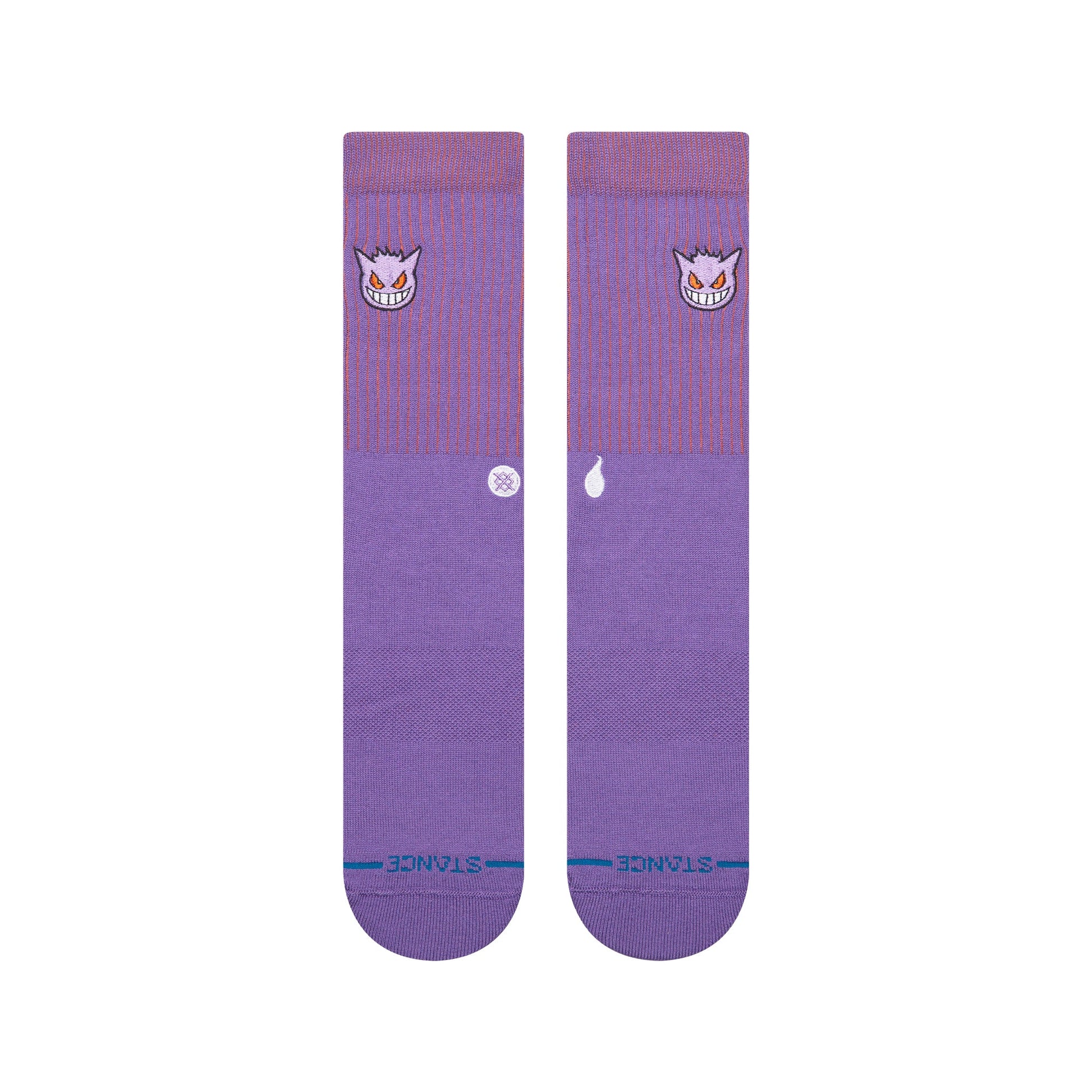 Stance Gengar Crew Sock Purple