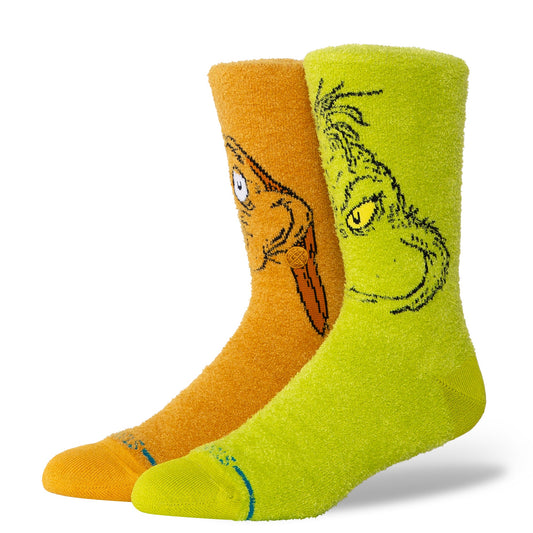 Stance Grinch And Max Sock Green