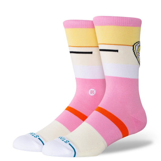 Stance Helga Crew Sock Pink