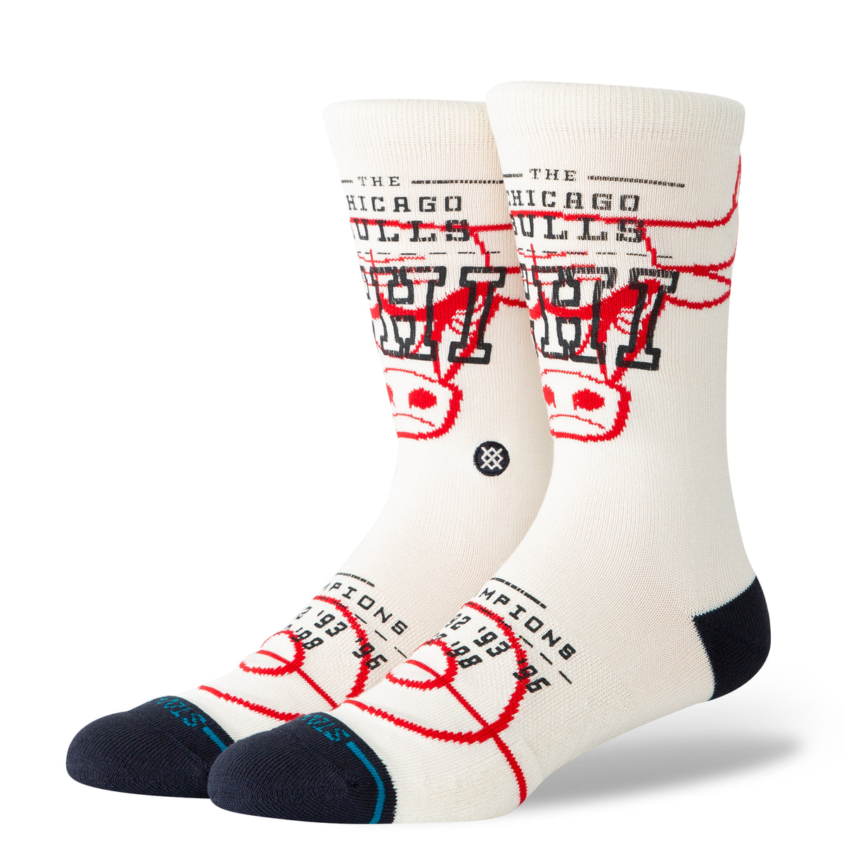 BANNER CHICAGO BULLS CREW SOCK