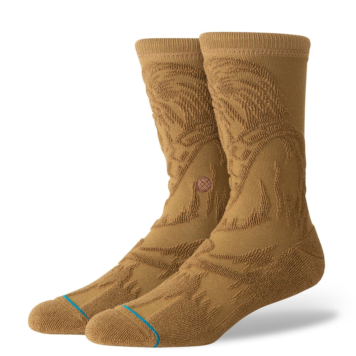 Stance | Reverse Chewie Crew Sock Tobacco