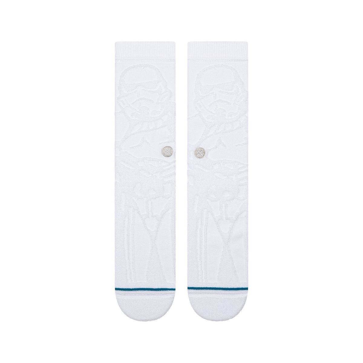 Stance | Reverse Trooper Crew Sock White