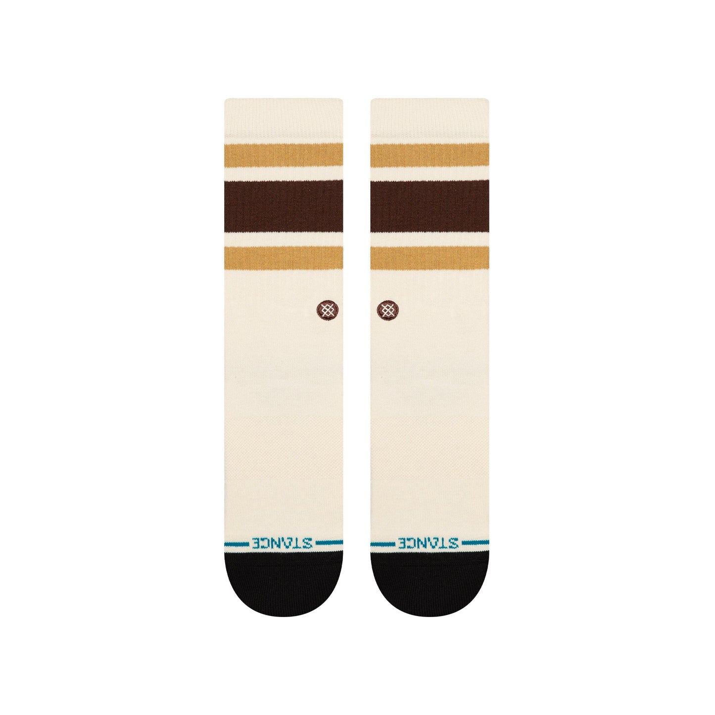 Stance Boyd Crew Sock Dark Brown