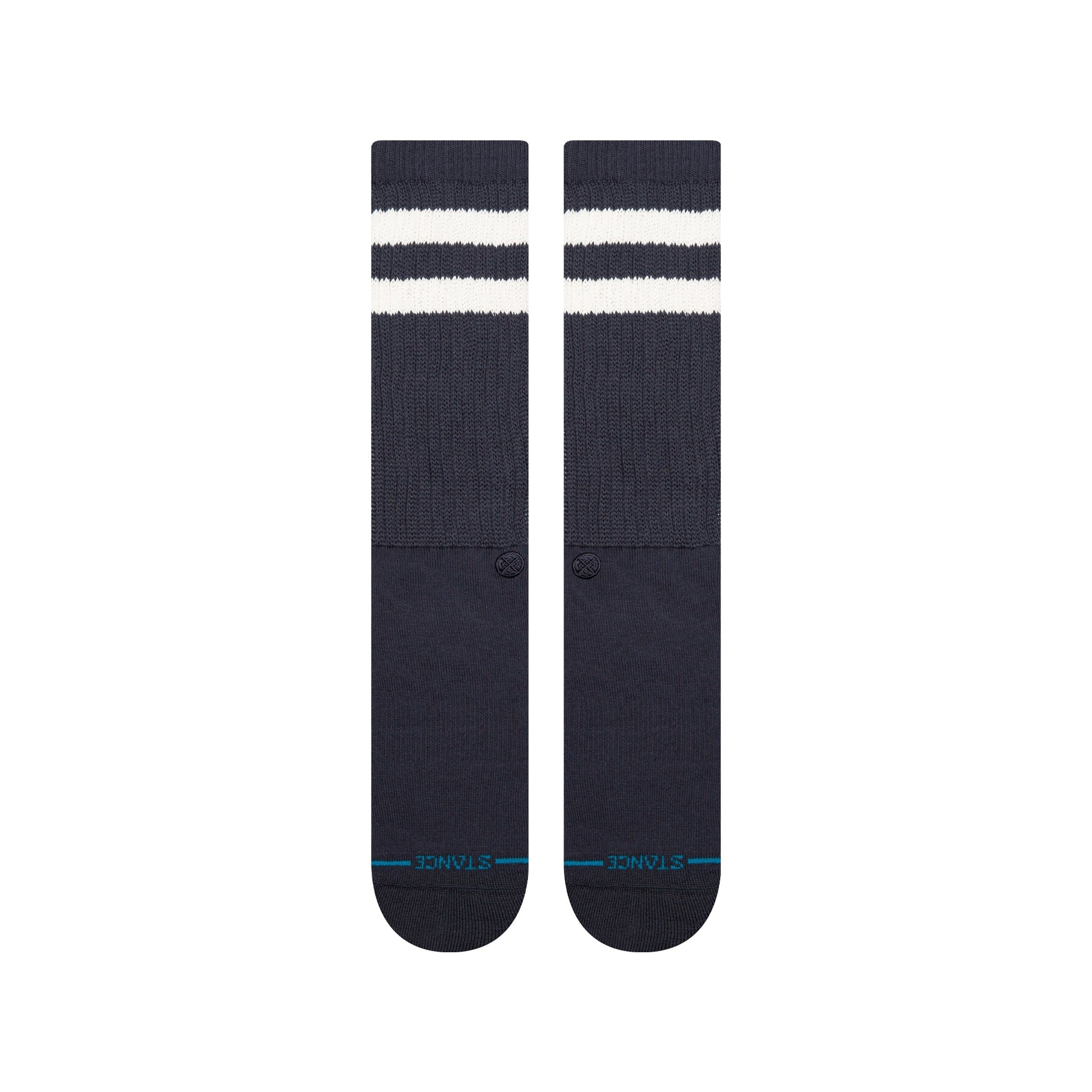 Stance Stripe Slouch Sock Navy Stripe