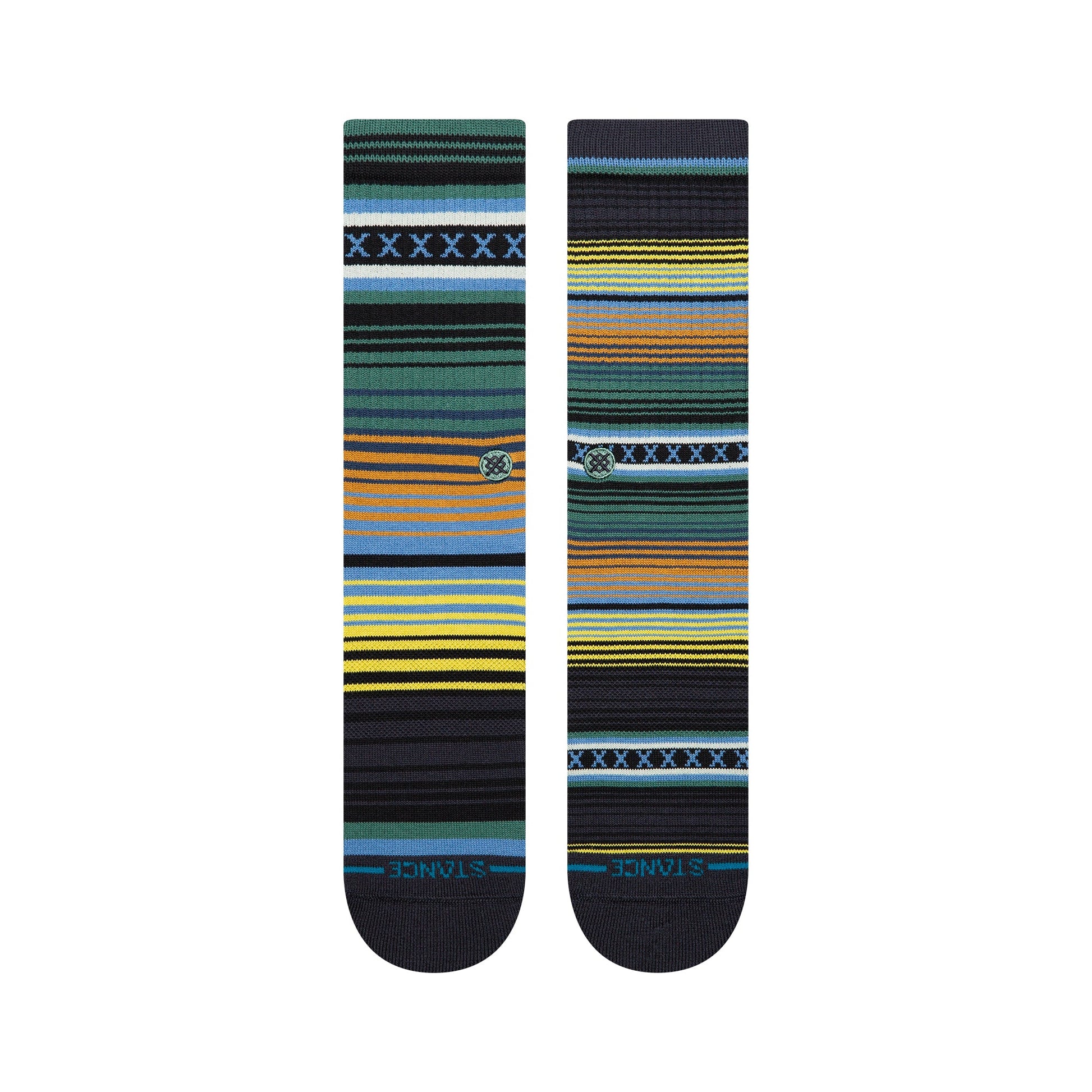 Stance Curren St Crew Sock Deep Teal