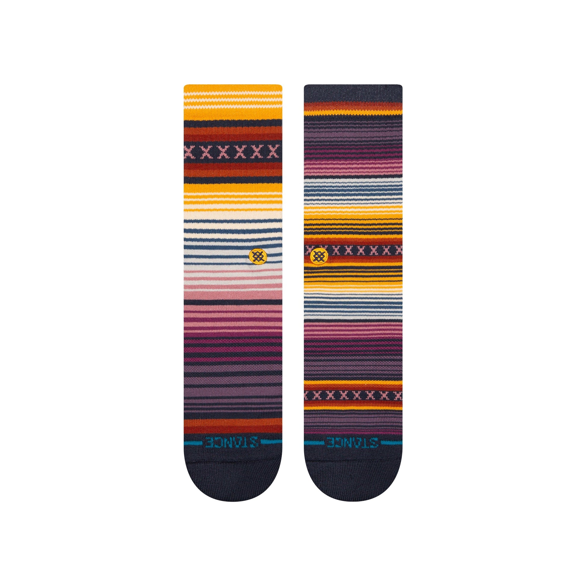 Stance Curren Crew Sock Grape 