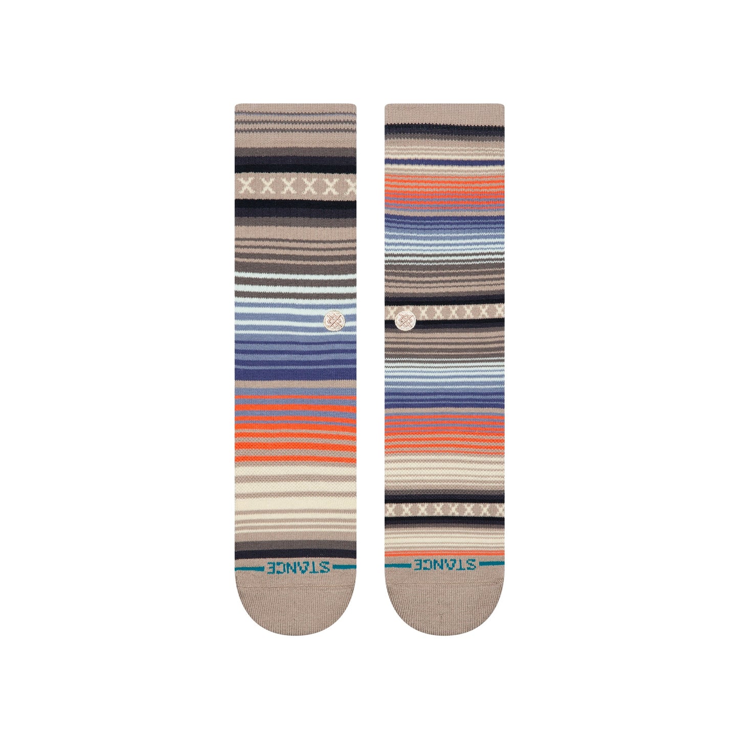 Stance Curren Crew Sock String Grey