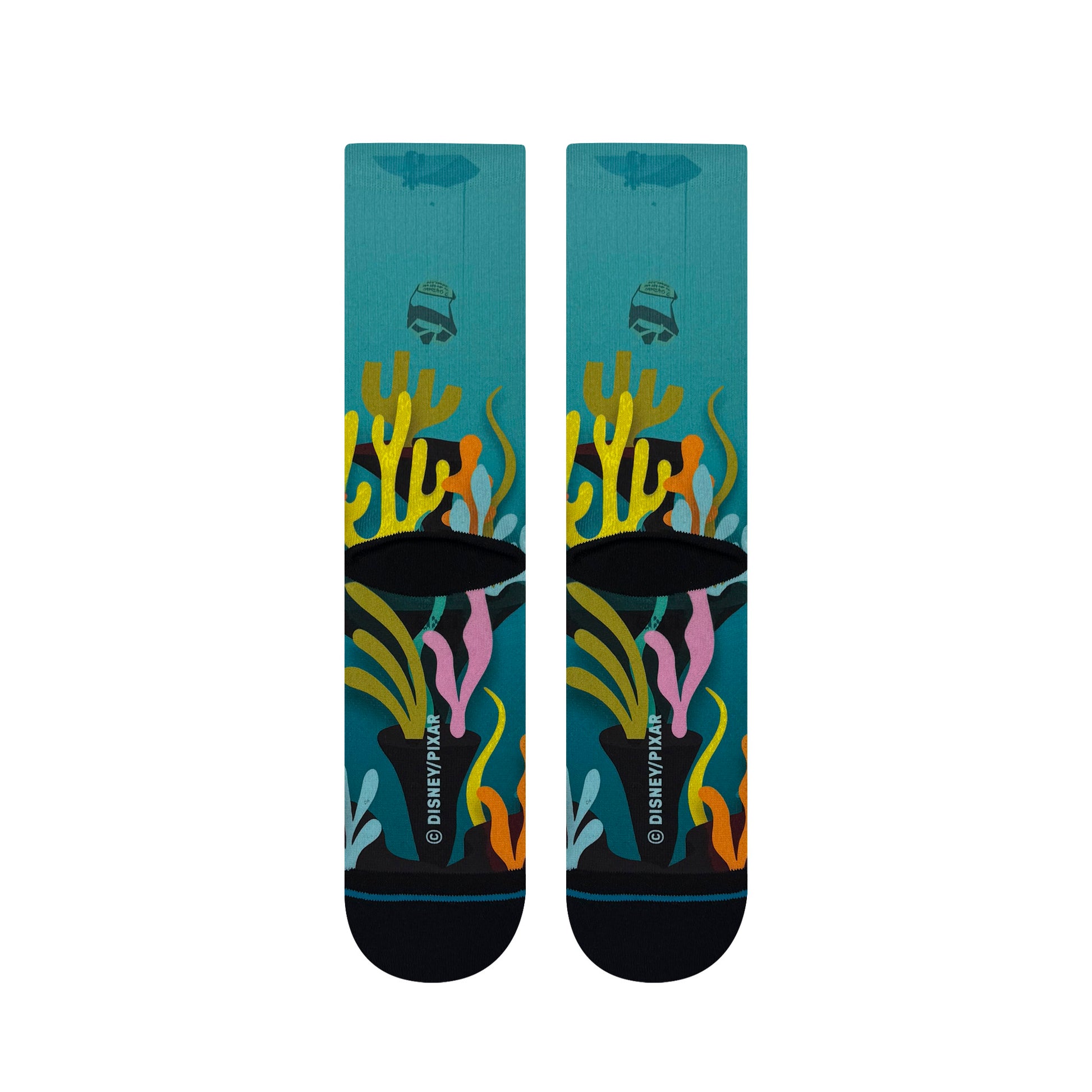 Stance Lucky Fin Crew Sock Blue