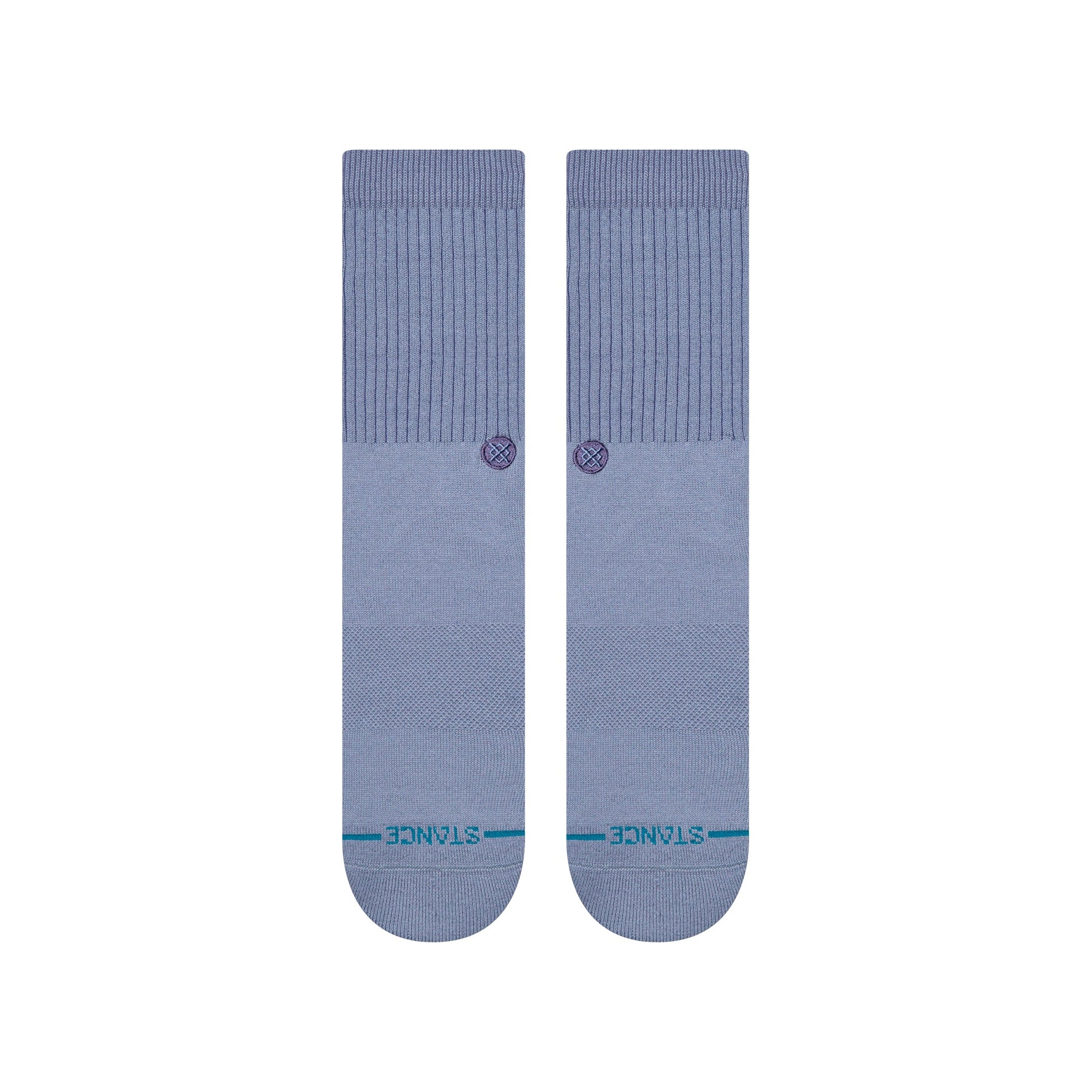 Stance Icon Pop Crew Sock Stone Blue