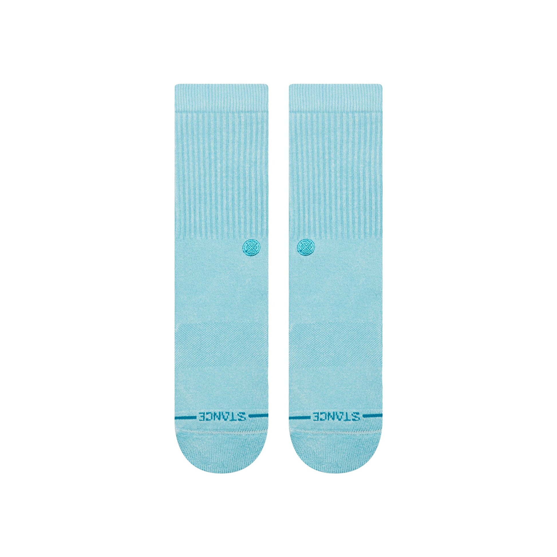 Icon Dyed Crew Sock Electric Blue