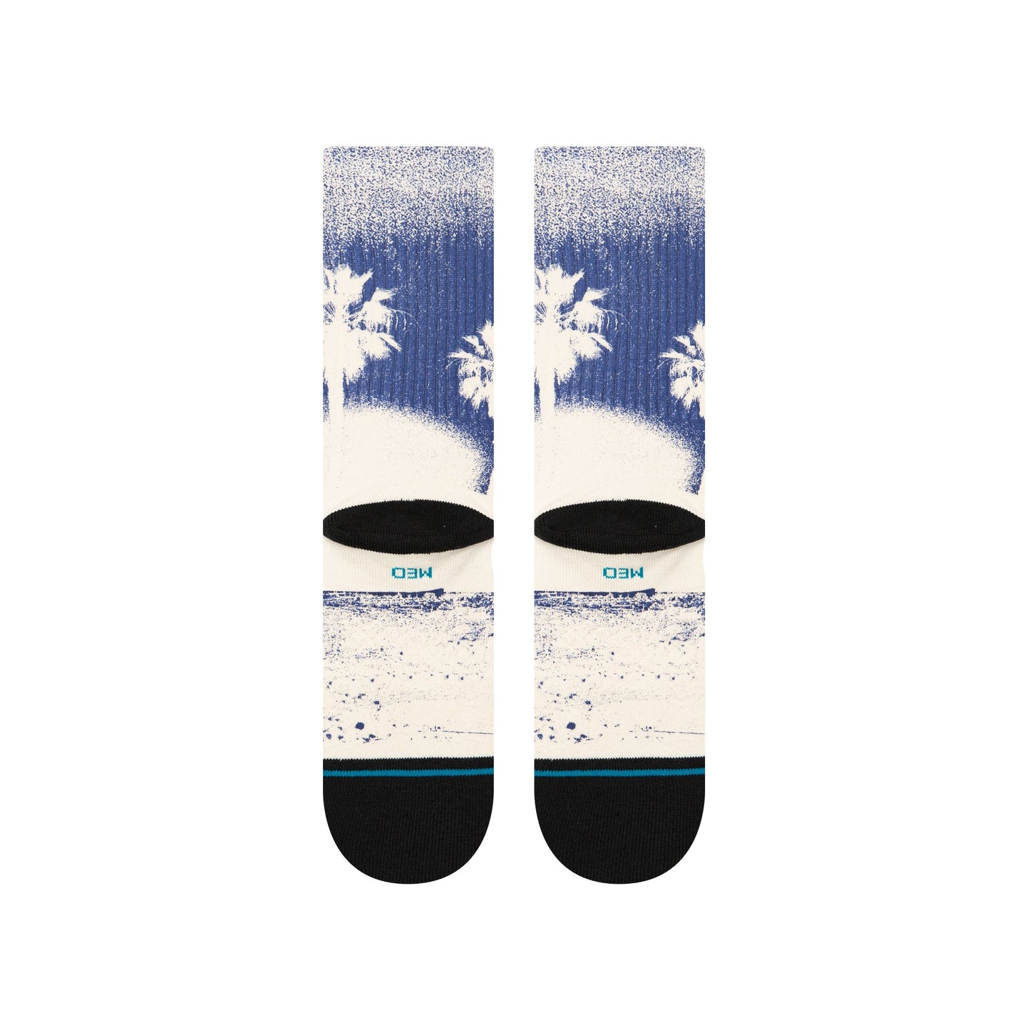 Stance In Paradise Crew Sock Indigo