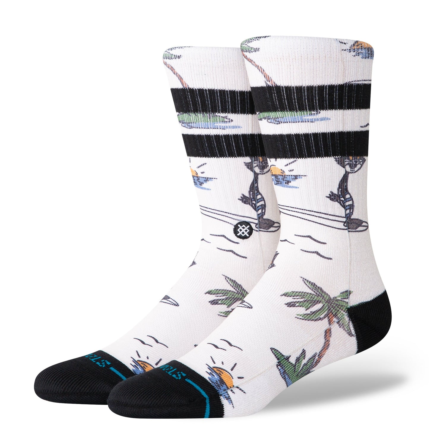 Stance Kool Katz Surf Crew Sock Canvas