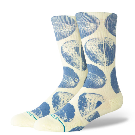Stance Pop Dot Crew Sock Butter