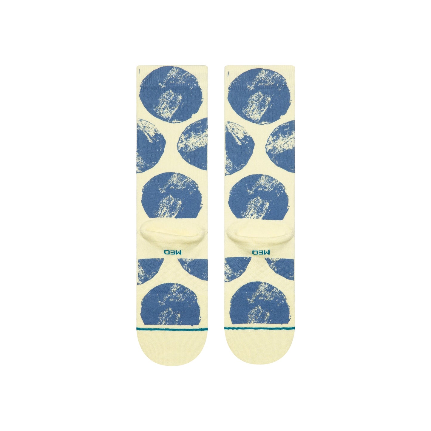 Stance Pop Dot Crew Sock Butter