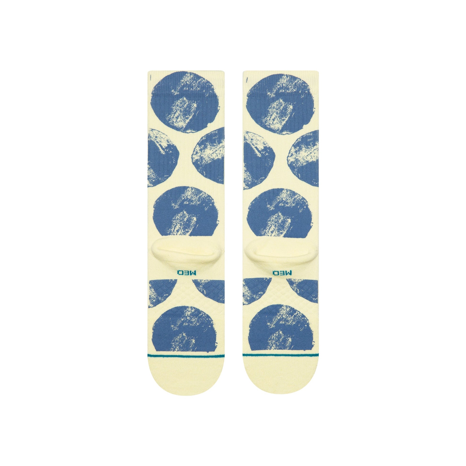 Stance Pop Dot Crew Sock Butter